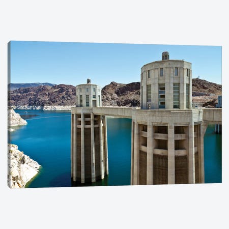 Penstock Towers, Hoover Dam, Nevada, USA Canvas Print #PIM14195} by Panoramic Images Canvas Wall Art