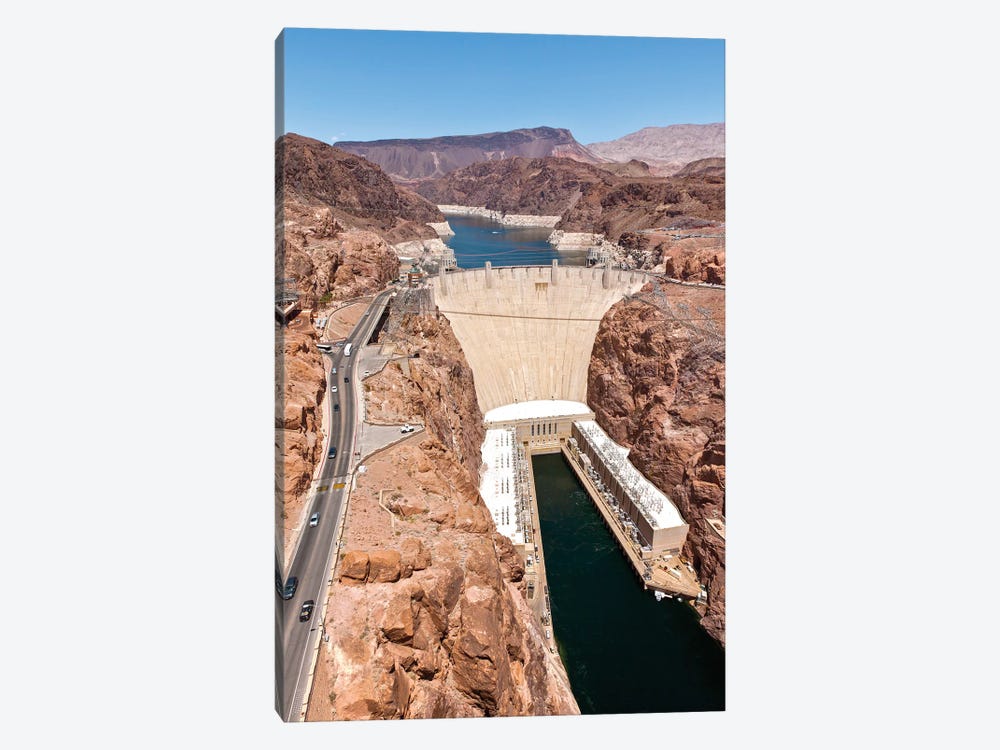 Hoover Dam, Black Canyon, Colorado River, Nevada, USA by Panoramic Images 1-piece Canvas Wall Art