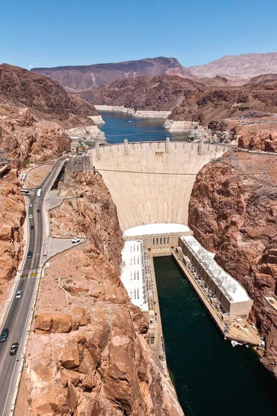 Hoover Dam, Black Canyon, Colorado River, Nevada, USA
