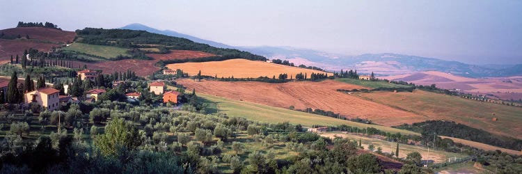 Countryside Landscape, Monticchiello Subdivision, Pienza, Siena Province, Tuscany Region, Italy