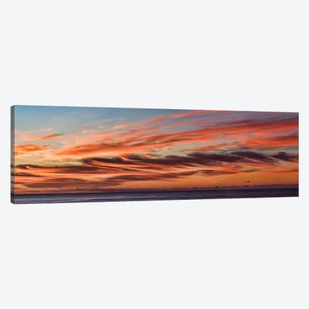 Cloudy Sky At Sunset, Cabo San Lucas, Baja California Sur, Mexico Canvas Print #PIM14204} by Panoramic Images Canvas Wall Art