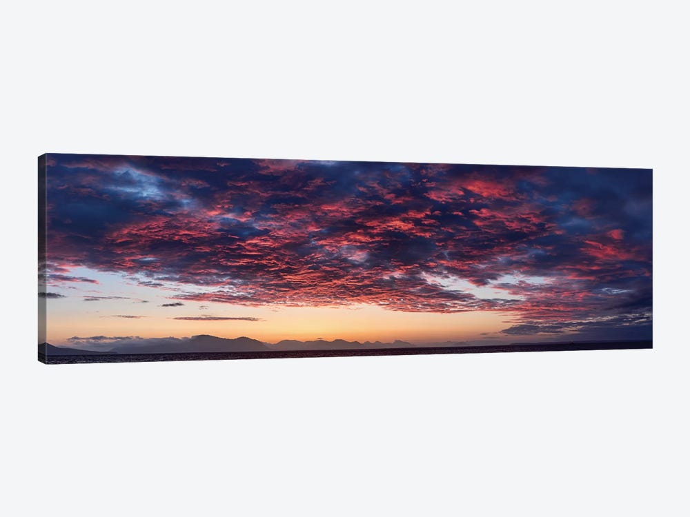 Dramatic Sky At Sunset, Alaska, USA by Panoramic Images 1-piece Art Print