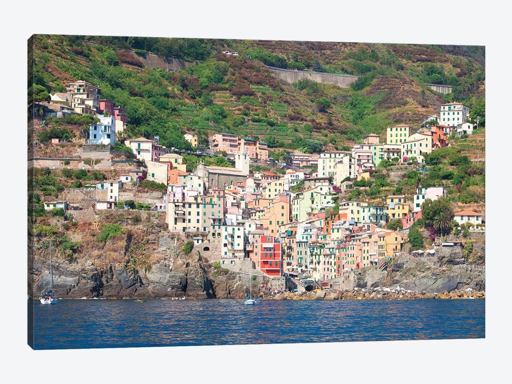 Riomaggiore I (One Of the Cinque Terre), La Spezia Province, Liguria Region, Italy by Panoramic Images 1-piece Canvas Wall Art