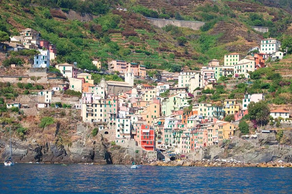 Photography: Riomaggiore I (One Of the Cinque Terre), La Spezia Province, Liguria Region, Italy by Panoramic Images