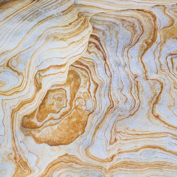 Abstract Photography: Sandstone Swirl Pattern II, Grand Staircase-Escalante National Monument, Utah, USA by Panoramic Images