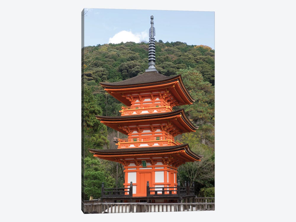A Small Pagoda At Kiyomizu-Dera Temple, Kyoti Prefecture, Japan by Panoramic Images 1-piece Canvas Print