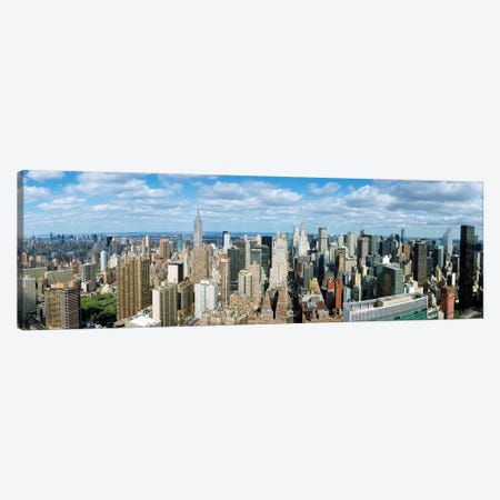 Aerial View Of A City, New York City, New York State, USA Canvas Print #PIM14236} by Panoramic Images Canvas Print