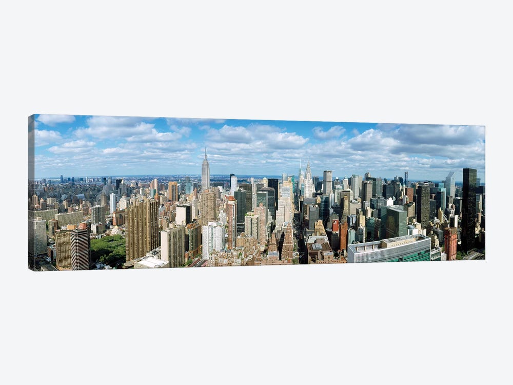 Aerial View Of A City, New York City, New York State, USA by Panoramic Images 1-piece Canvas Art