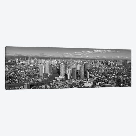 Aerial View Of Cityscape, Makati, Philippines Canvas Print #PIM14237} by Panoramic Images Canvas Art Print