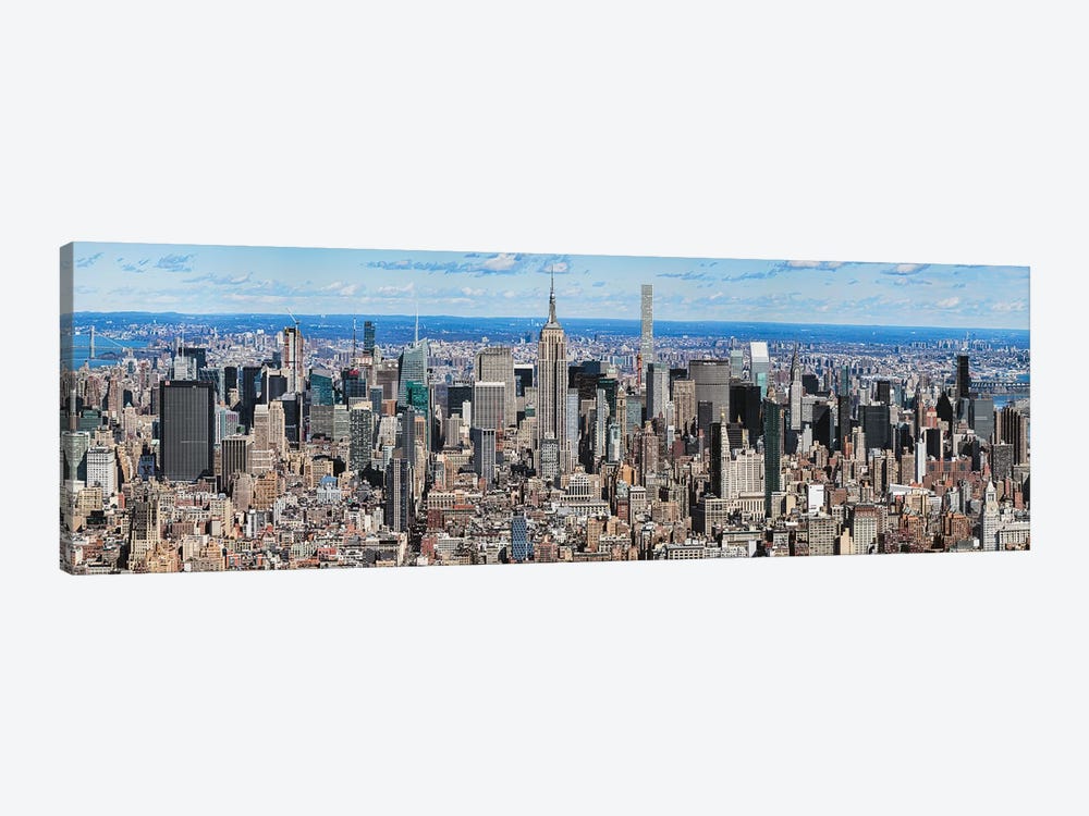 Aerial View Of New York City, New York State, USA IV by Panoramic Images 1-piece Canvas Art Print
