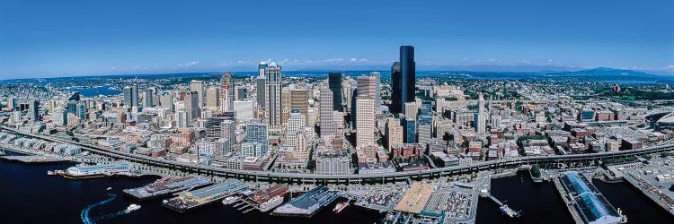 Aerial View Of Seattle, King County, Washington State, USA