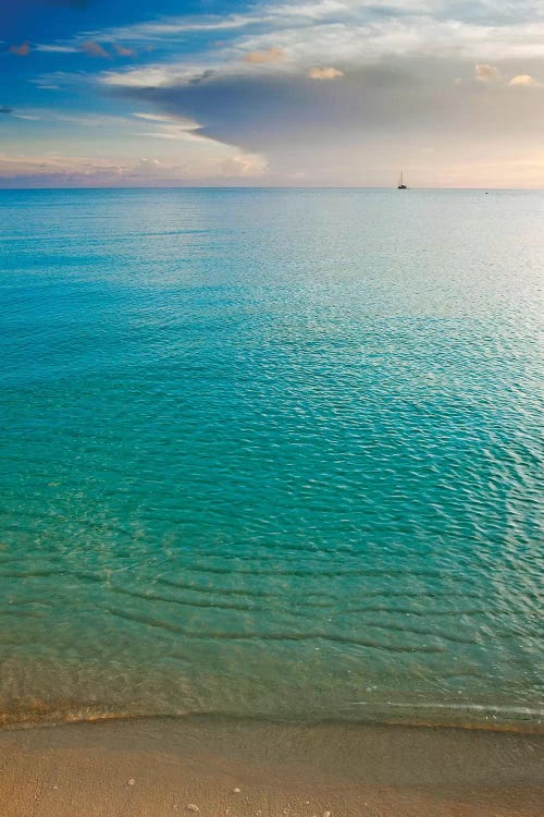 Beach At Sunset, Great Exuma Island, Bahamas I