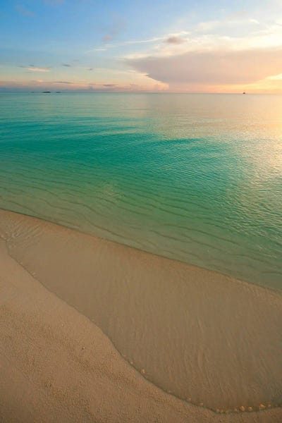 Beach At Sunset, Great Exuma Island, Bahamas II