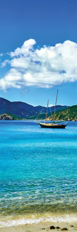 Boat In The Sea, Round Bay, East End, Saint John, U.S. Virgin Islands II