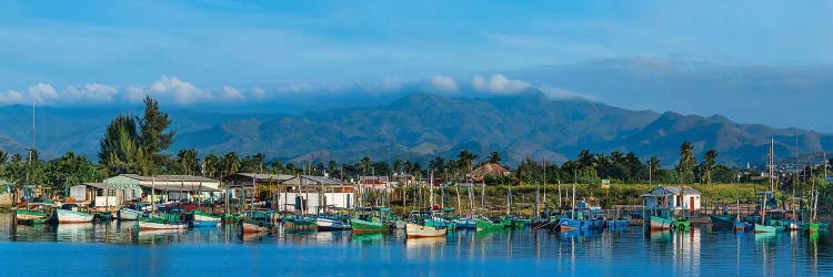 Boats Moored In Harbor, Trinidad, Cuba II