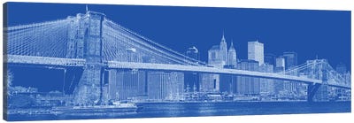 Brooklyn Bridge Over East River, New York City, USA II Canvas Art Print - New York Art