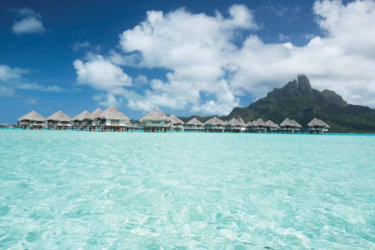 Bungalows On The Beach, Bora Bora, Society Islands, French Polynesia III