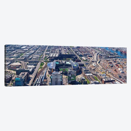 Centurylink Field And Safeco Field From Sky View Observatory - Columbia Center, Seattle, Washington State, USA Canvas Print #PIM14335} by Panoramic Images Canvas Wall Art