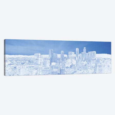 City Of Los Angeles, Los Angeles County, California, USA Canvas Print #PIM14348} by Panoramic Images Canvas Wall Art