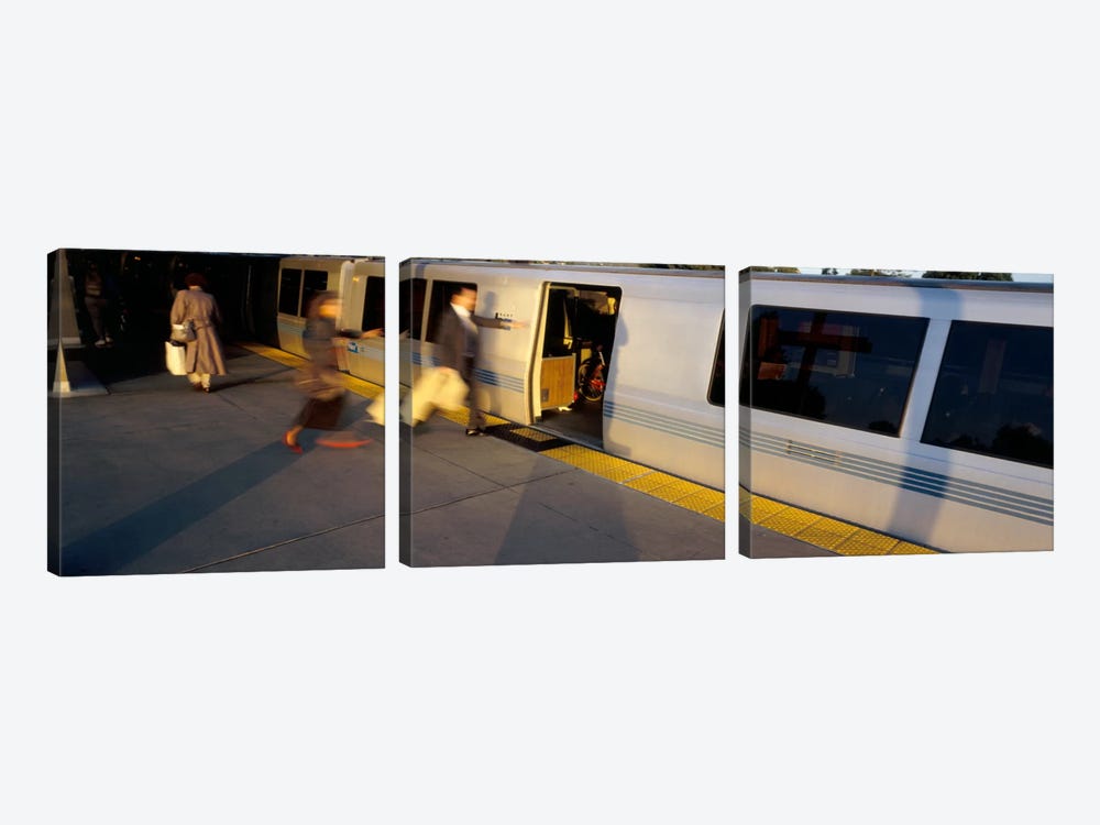Bay Area Rapid Transit, Oakland, California, USA by Panoramic Images 3-piece Canvas Art