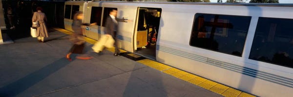 Oakland: Bay Area Rapid Transit, Oakland, California, USA by Panoramic Images