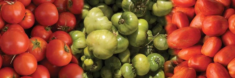 Close-Up Of Assorted Tomatoes
