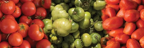 Close-Up Of Assorted Tomatoes