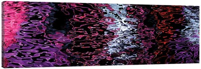 Close-Up Of Colorful Squiggles Canvas Art Print - Purple Abstract Art