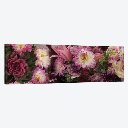 Close-Up Of Flowers In A Bouquet Canvas Print #PIM14431} by Panoramic Images Canvas Artwork