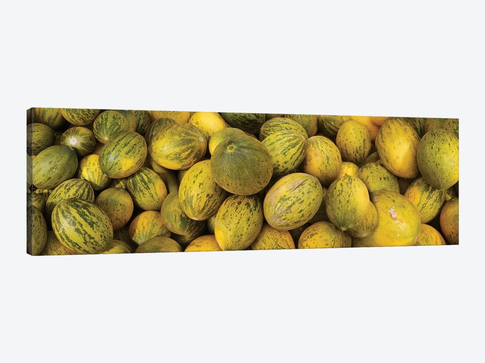 Close-Up Of Melons For Sale by Panoramic Images 1-piece Canvas Art