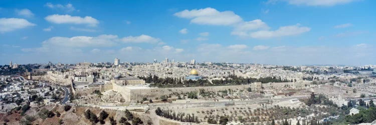 Ariel View Of The Western Wall, Jerusalem, Israel