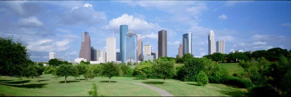 Houston Skylines: Cityscape, Houston, TX by Panoramic Images