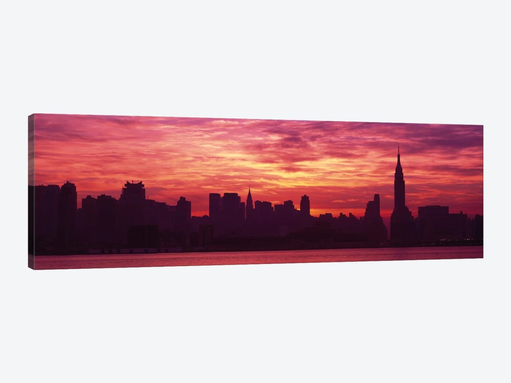 Hudson River New York NYC, New York City, New York State, USA by Panoramic Images 1-piece Canvas Print