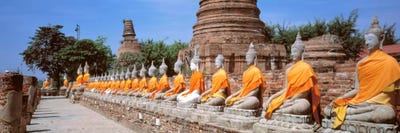 Ayutthaya Thailand by Panoramic Images multi panel art