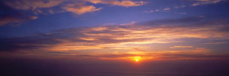 Clouds In The Sky At Sunset, California, USA