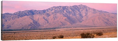 Clouds Over Mountains, San Jacinto Peak, San Jacinto Range, Palm Springs, California, USA Canvas Art Print - Palm Springs Art