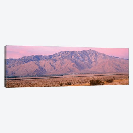 Clouds Over Mountains, San Jacinto Peak, San Jacinto Range, Palm Springs, California, USA Canvas Print #PIM14574} by Panoramic Images Canvas Artwork