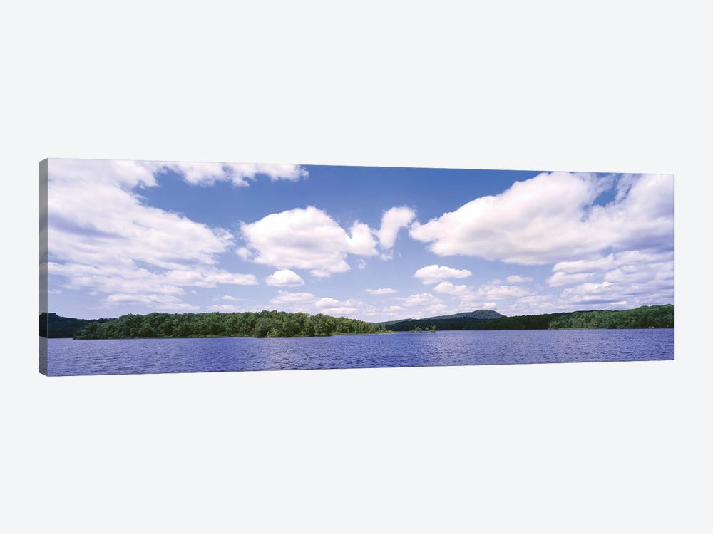 Clouds Over Oswegatchie River, Adirondack Mountains, Wanakena, New York State, USA by Panoramic Images 1-piece Canvas Wall Art