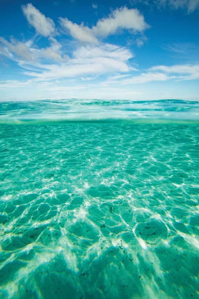 Clouds Over The Pacific Ocean, Bora Bora, Society Islands, French Polynesia IV by Panoramic Images canvas print