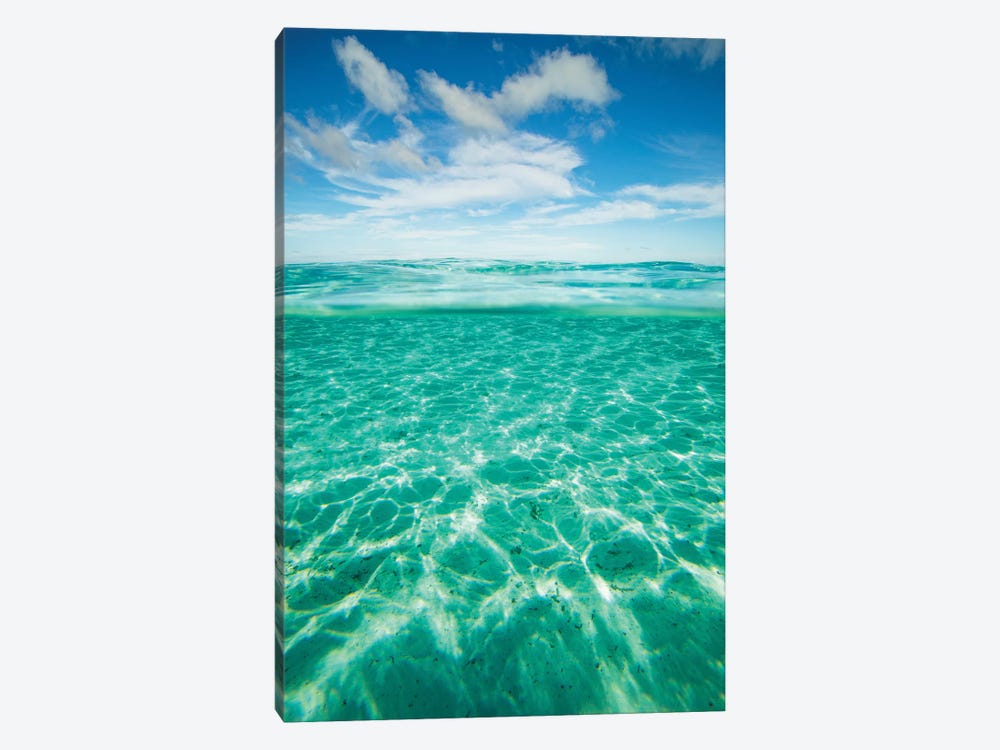 Clouds Over The Pacific Ocean, Bora Bora, Society Islands, French Polynesia IV by Panoramic Images 1-piece Canvas Art Print