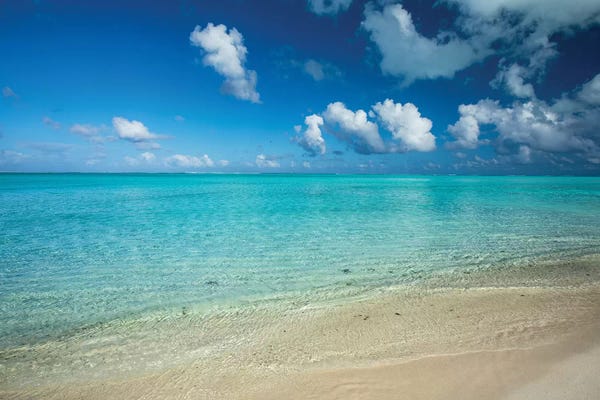Calm: Clouds Over The Pacific Ocean, Bora Bora, Society Islands, French Polynesia V by Panoramic Images