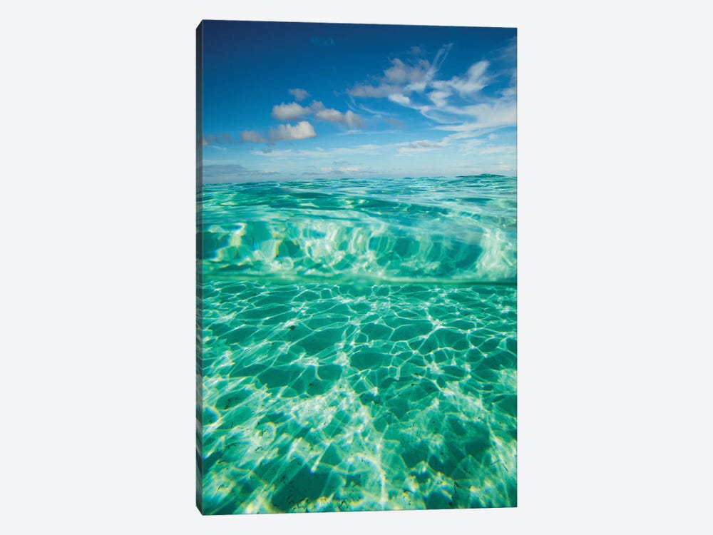Clouds Over The Pacific Ocean, Bora Bora, Society Islands, French Polynesia VII by Panoramic Images 1-piece Canvas Art