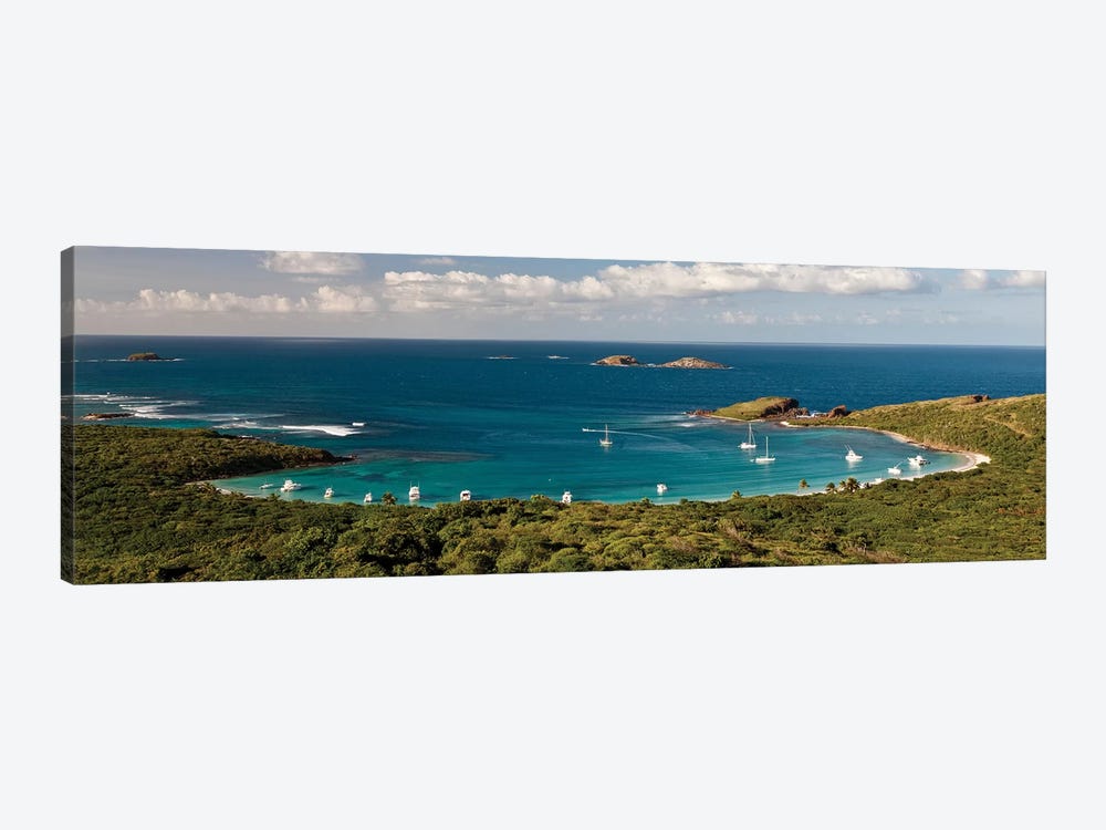 Elevated View Of Beach, Culebra Island, Puerto Rico II by Panoramic Images 1-piece Canvas Artwork
