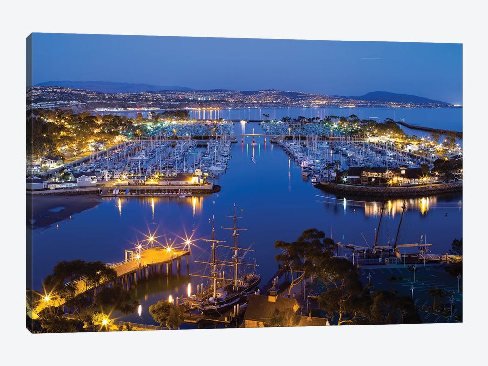 Elevated View Of Dana Point Harbor, Orange County, California, USA by Panoramic Images 1-piece Canvas Print