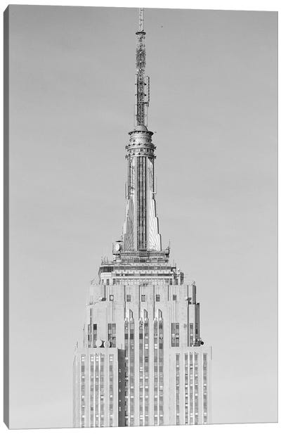 Empire State Building, NYC II Canvas Art Print - Industrial Art