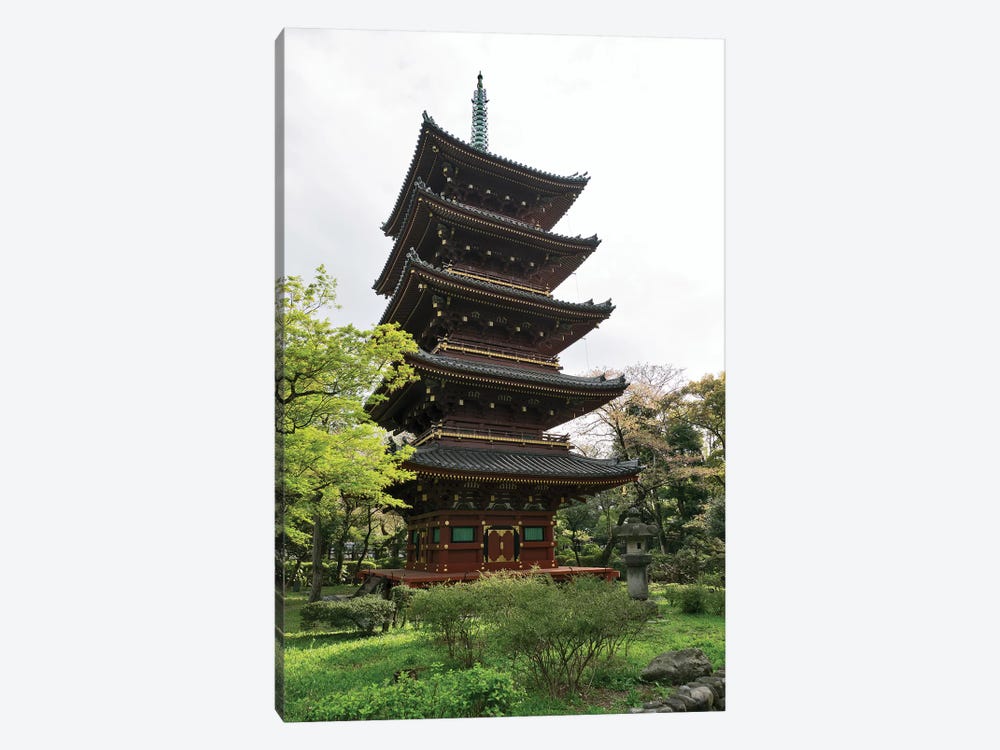 Five-Storied Pagoda At Ueno Park, Tokyo, Japan by Panoramic Images 1-piece Canvas Print