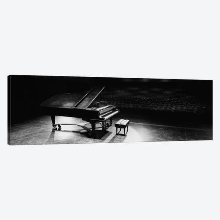 Grand Piano On A Concert Hall Stage, University Of Hawaii, Hilo, Hawaii, USA III Canvas Print #PIM14674} by Panoramic Images Art Print