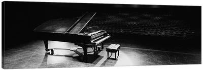 Grand Piano On A Concert Hall Stage, University Of Hawaii, Hilo, Hawaii, USA III Canvas Art Print - Pianos