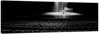 Grand Piano On A Concert Hall Stage, University Of Hawaii, Hilo, Hawaii, USA IV Canvas Art Print - Piano Art