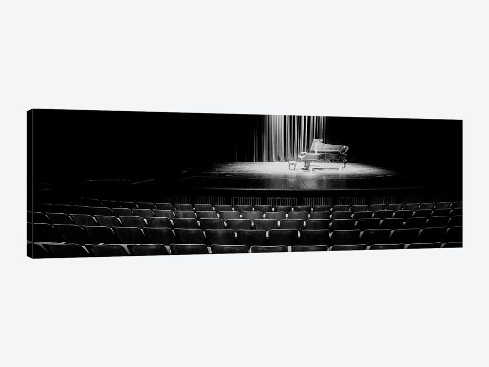 Grand Piano On A Concert Hall Stage, University Of Hawaii, Hilo, Hawaii, USA IV by Panoramic Images 1-piece Canvas Artwork